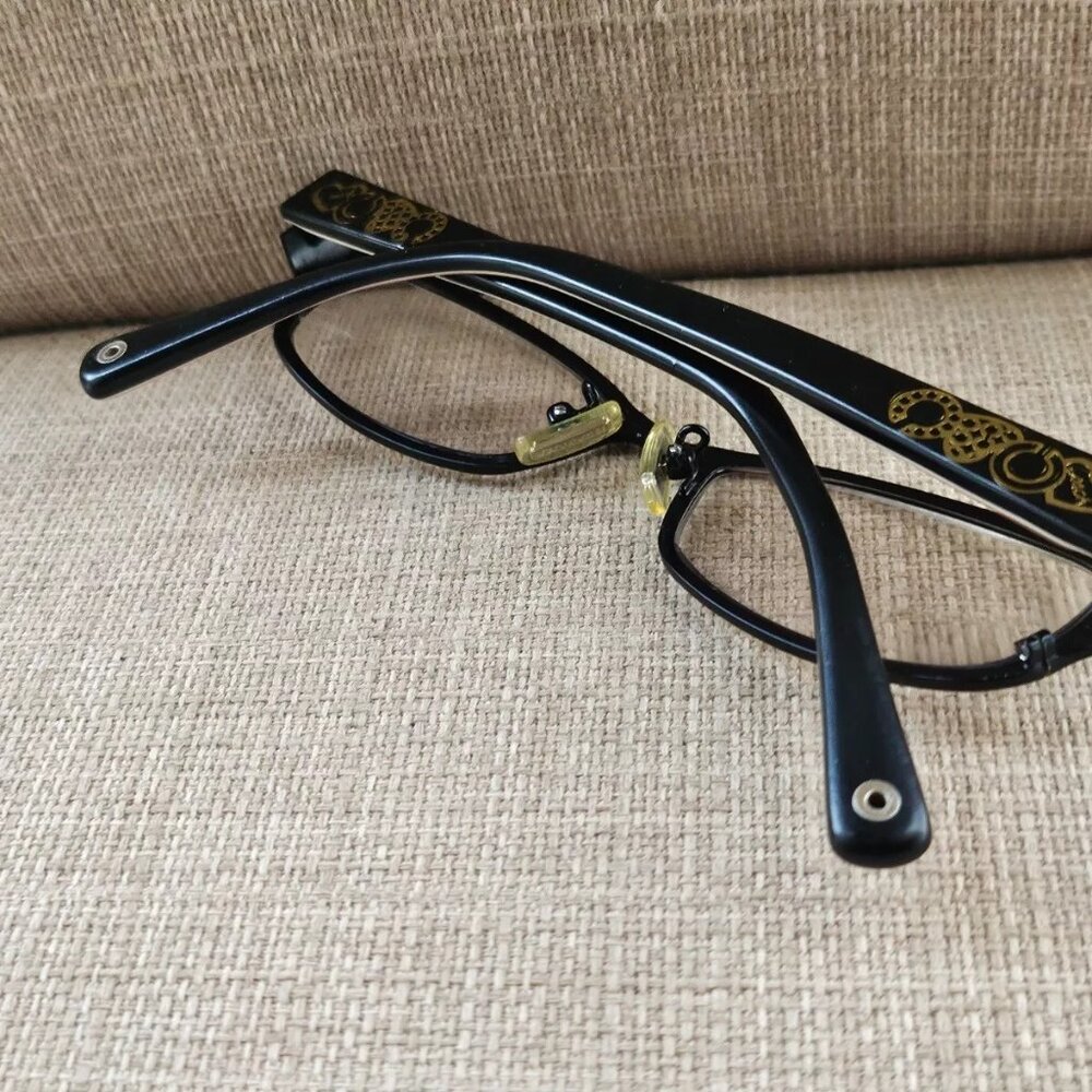Coach Willow Women Eyeglasses/Glasses Frame Satin Black HC5007 50[]16 135 - Picture 4 of 12